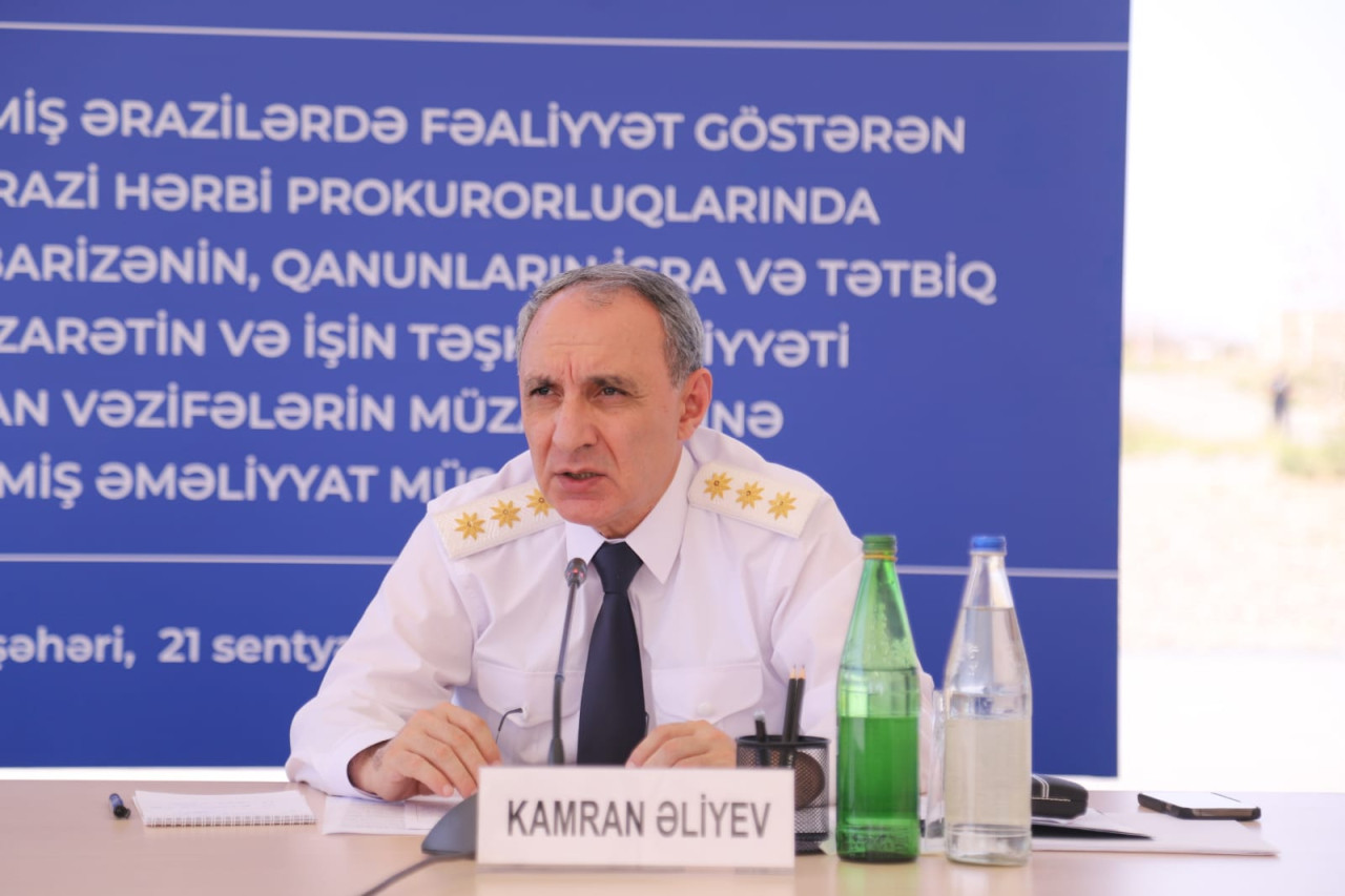 Baş Prokuror Xankəndidə əməliyyat müşavirəsi keçirdi