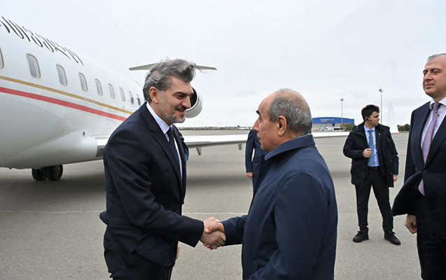 Gürcüstan Prezidenti Azərbaycanda - FOTO