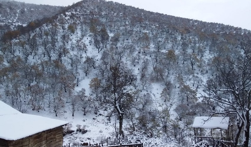Xınalıqda 71 sm qar yağdı