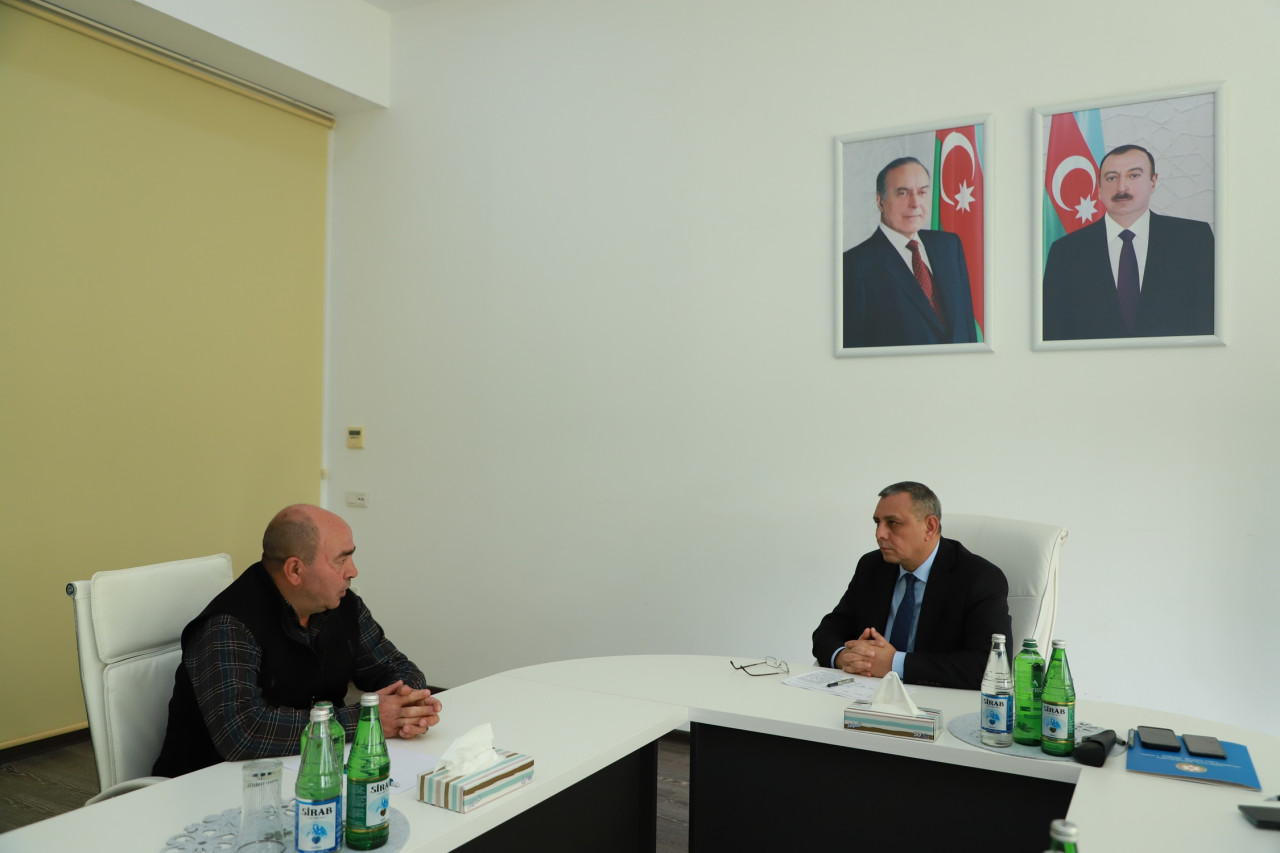 Dövlət Xidməti Sabirabadda vətəndaş qəbulu keçirdi - FOTOLAR