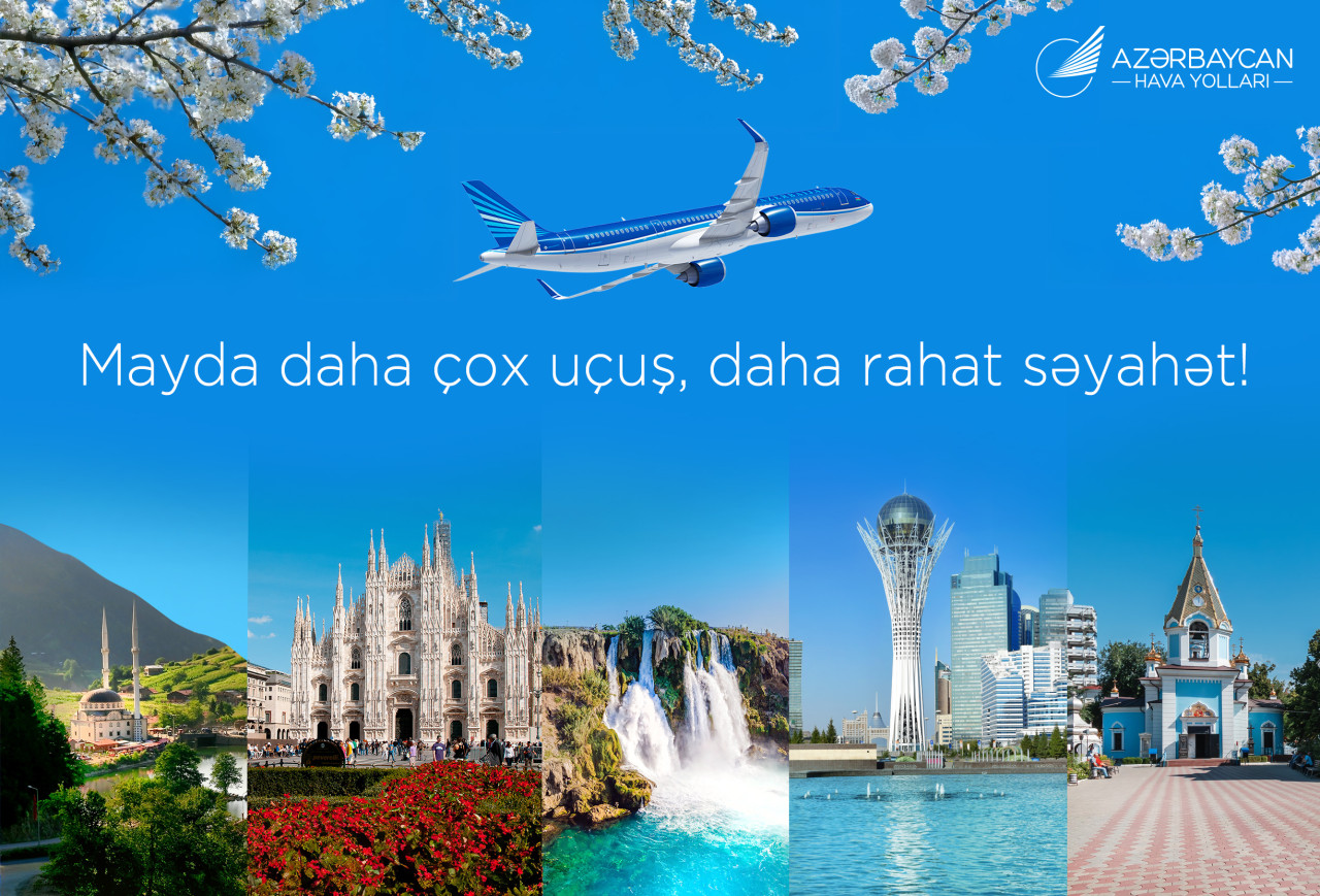 AZAL may ayında uçuşların sayını artırır
