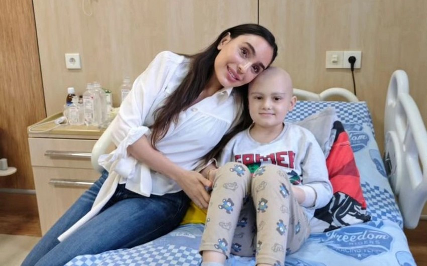 Leyla Əliyeva Uşaq Onkologiya Klinikasında oldu