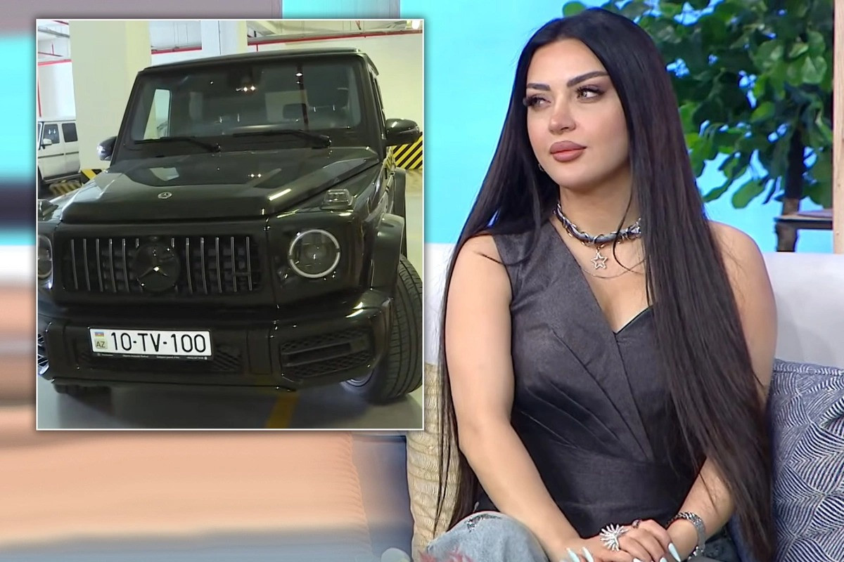 Müğənninin 400 000 AZN-lik \"Galendewagen\"i - VİDEO