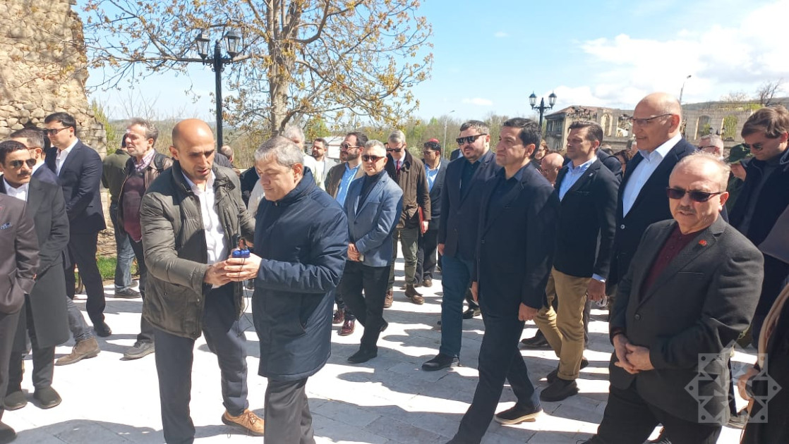 Xarici diplomatlar Şuşada - FOTOLAR