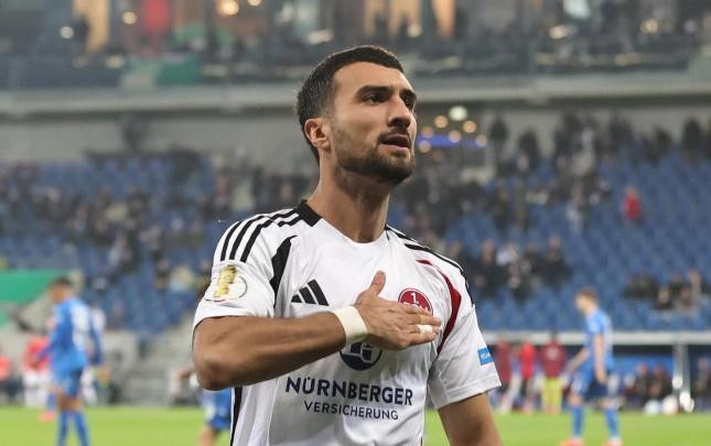 Mahir Emreli \"Nürnberq\"in heyətində dubl edib&nbsp;&nbsp;