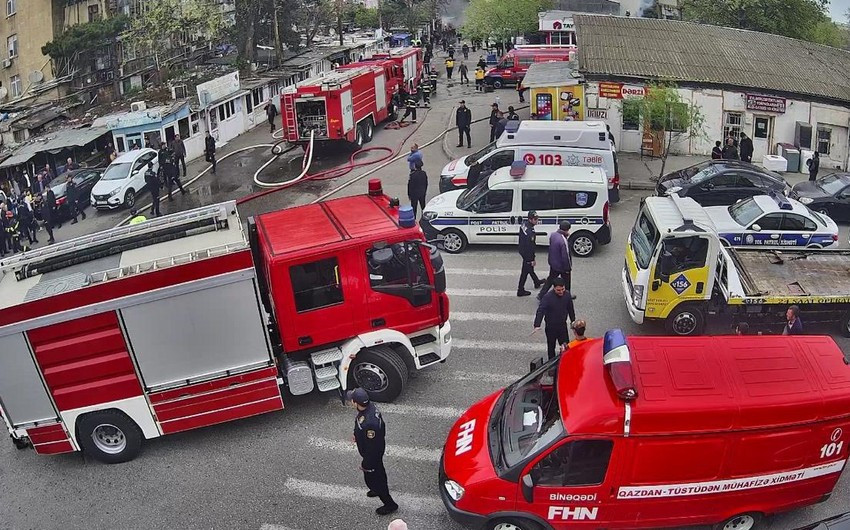 Yanğına görə yollardakı məhdudiyyət götürüldü