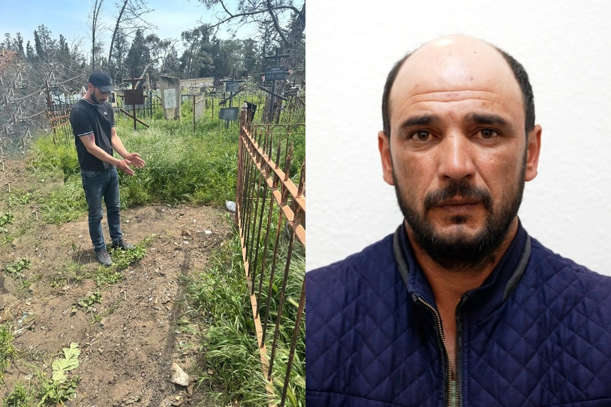 Qəbirlərdən qızıl dişlər oğurlayan şəxs saxlanıldı