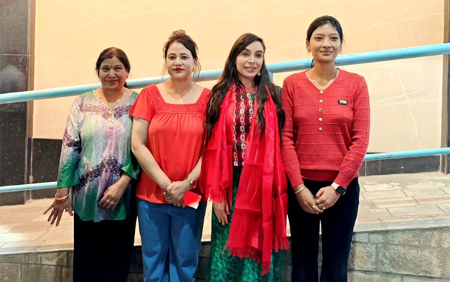 Leyla Əliyeva Nepaldan paylaşım etdi - FOTOLAR