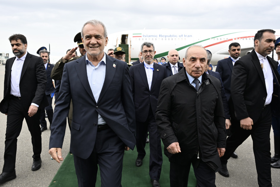 İran Prezidenti Azərbaycanda səfərdədir