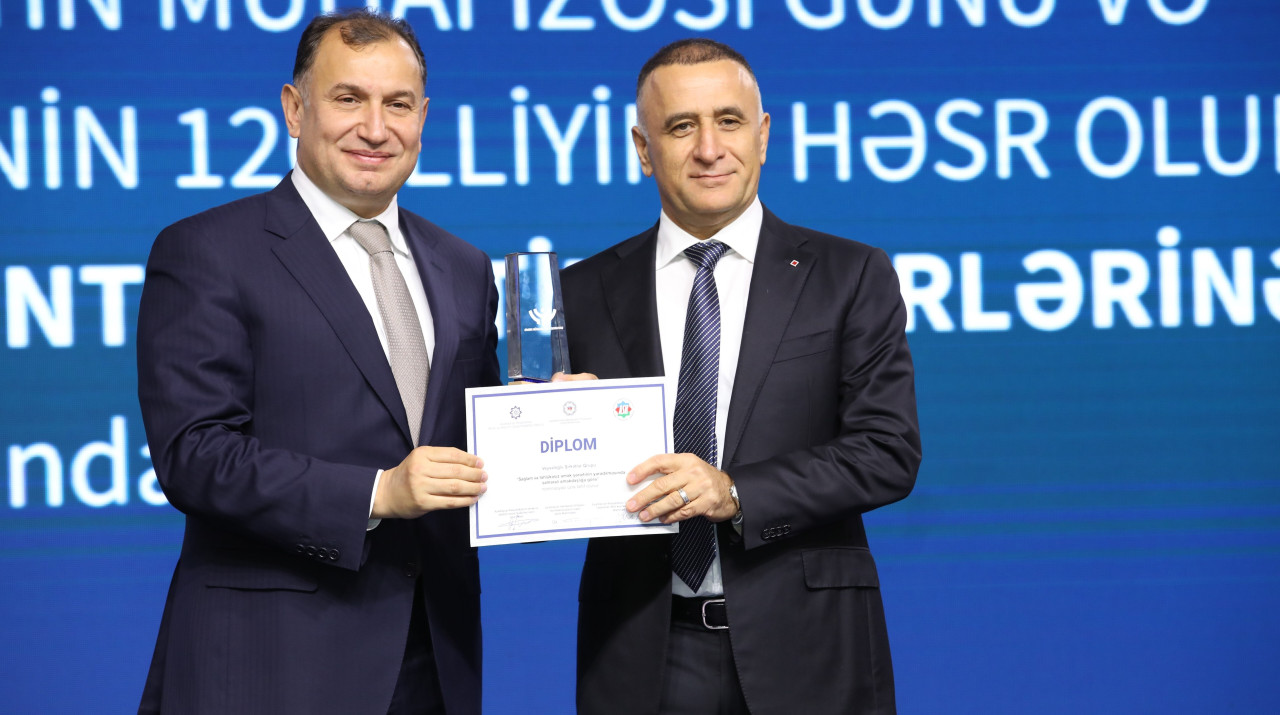 Veysəloğlu Şirkətlər Qrupu 2 nüfuzlu mükafata layiq görüldü