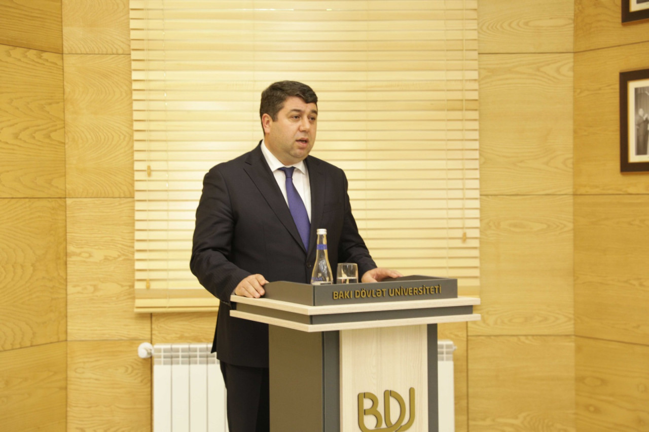 BDU-da Bəxtiyar Nəbiyevlə tələbələrin görüş baş tutdu&nbsp;&nbsp;
