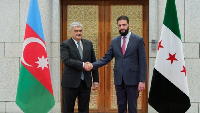 Samir Şərifov Suriyada səfərdədir