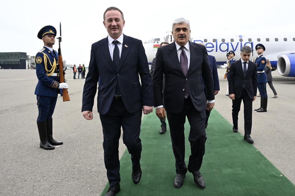 Belarusun Baş naziri Azərbaycandadır - FOTOLAR