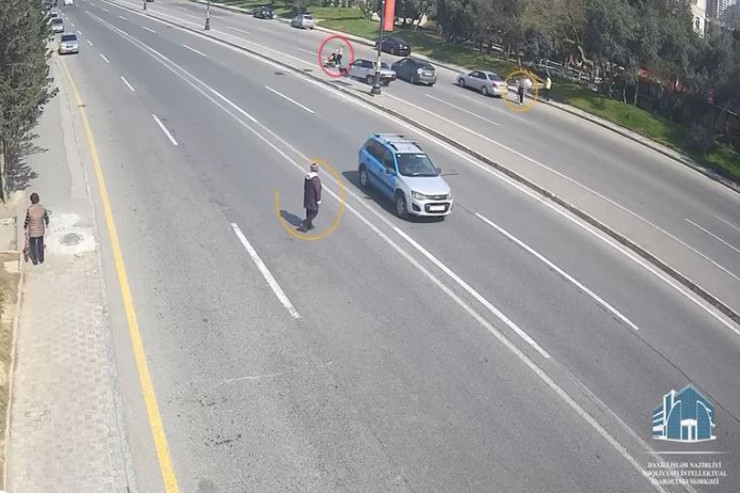 Bakıda ana və övladını maşın vurdu – ANBAAN GÖRÜNTÜLƏR