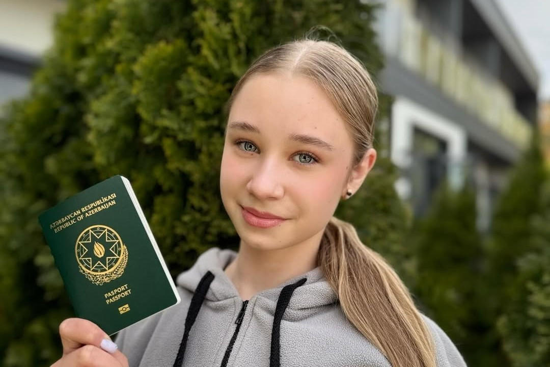 Rusiyalı idmançı Azərbaycan pasportu aldı