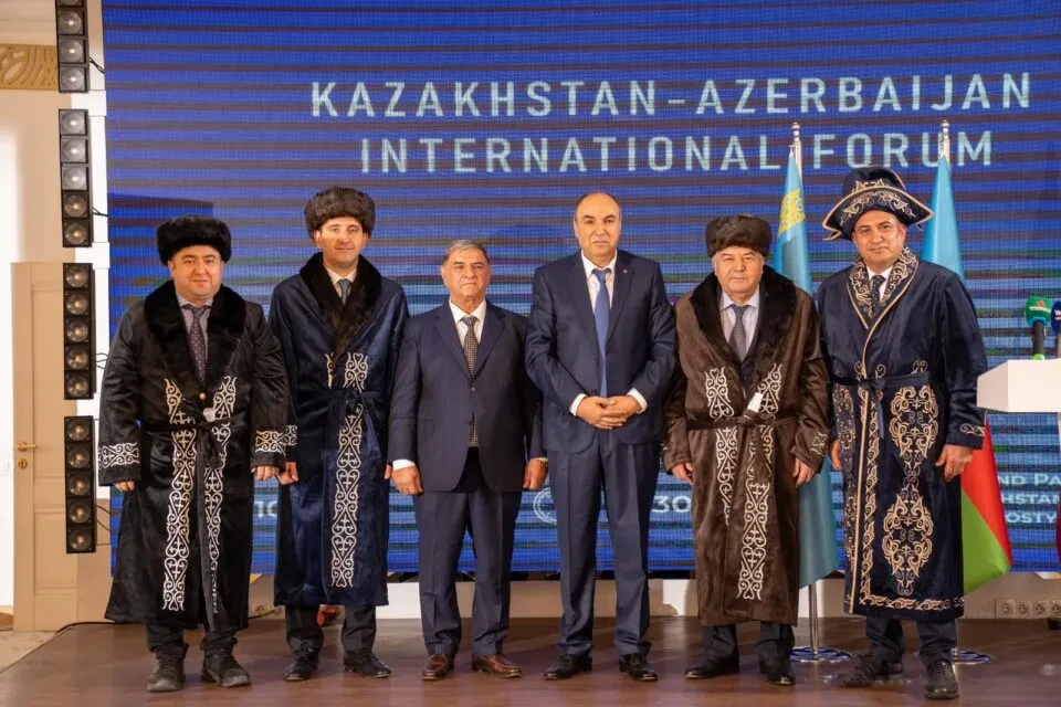 Azərbaycan heyəti Qazaxıstanda DATÜB tərəfindən təltif edildi - FOTOLAR