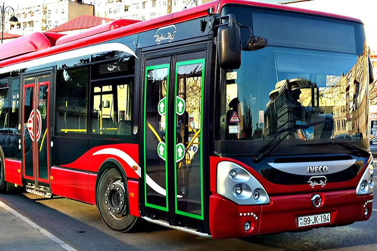 Bakıda 2 avtobus yolu dəyişdirilir 