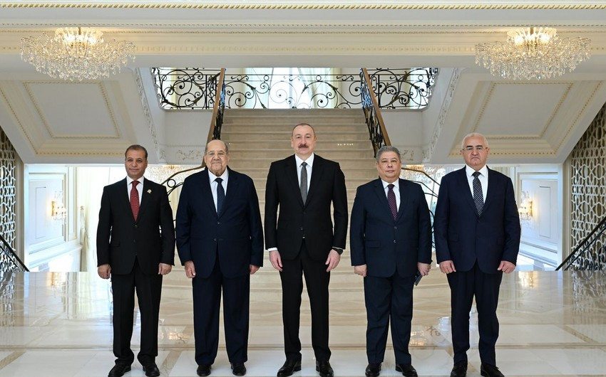 &nbsp;İlham Əliyev Misir Senatının sədrini qəbul etdi