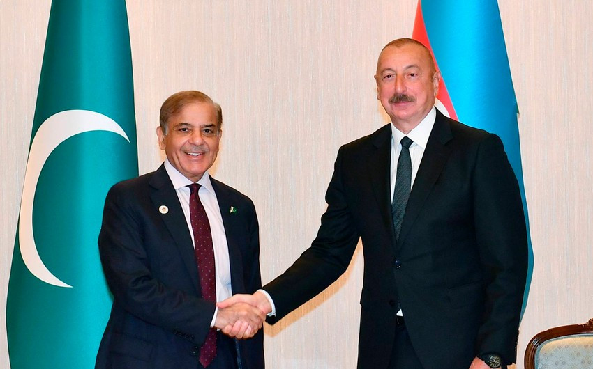 Şahbaz Şərif İlham Əliyevə məktub göndərdi