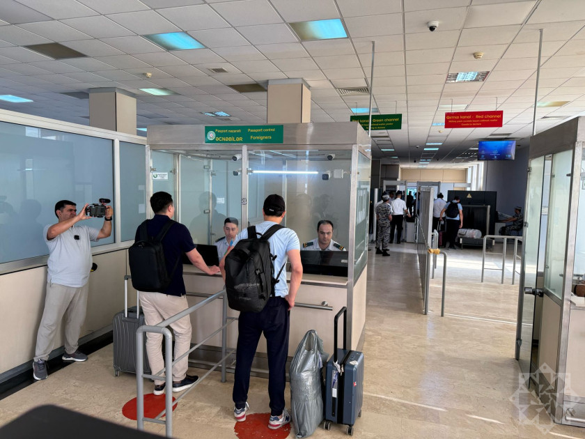 Onlar quru yolla Azərbaycana gəldilər - FOTOLAR