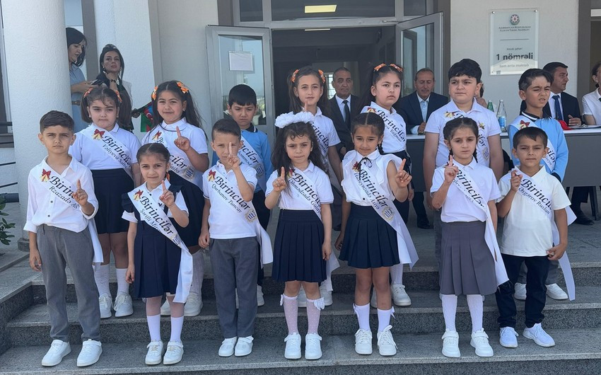 Xocalıda \"Son zəng\" keçirildi - FOTO