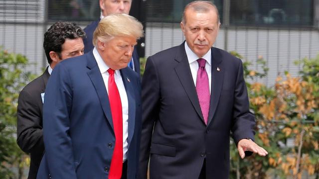 Ərdoğan ikinci dəfə Trampla danışıqlar apardı