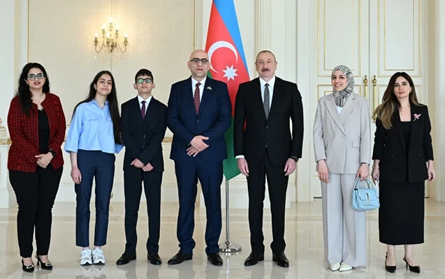 İlham Əliyev yeni səfirin etimadnaməsini qəbul etdi 