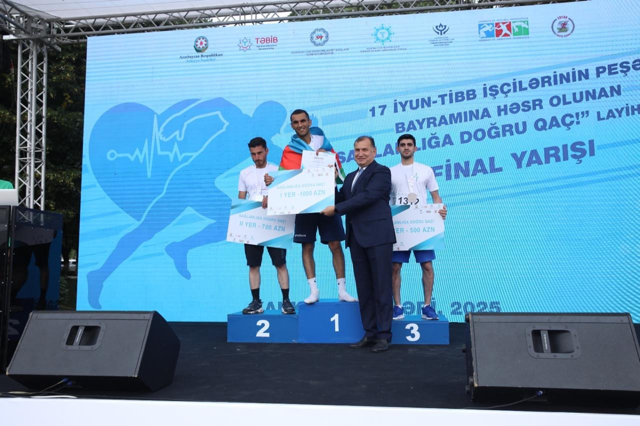 “Sağlamlığa doğru qaç!” layihəsinin final mərhələsindən FOTOLAR