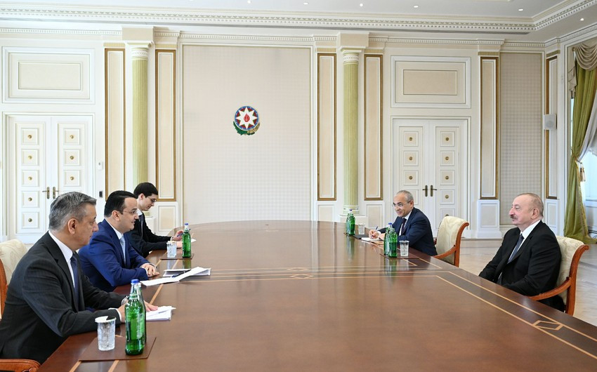 Prezident qəbul keçirdi - Foto