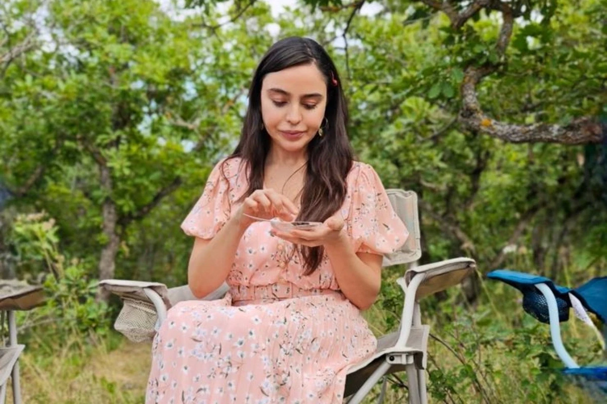 Leyla Əliyeva Xızıdan paylaşım etdi
