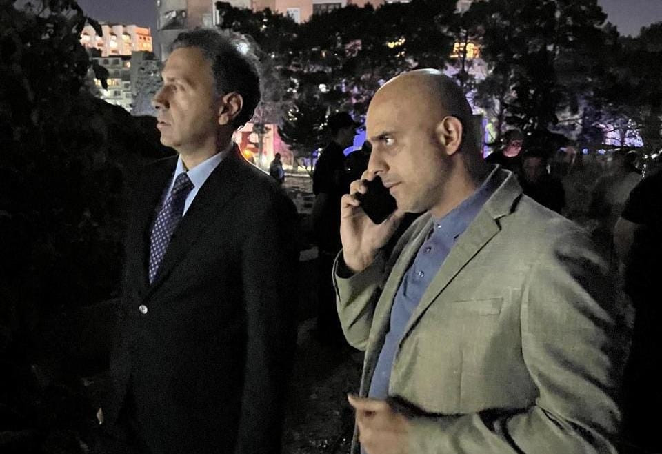 Nazir müavini və ARKA direktoru da hadisə yerində - FOTO