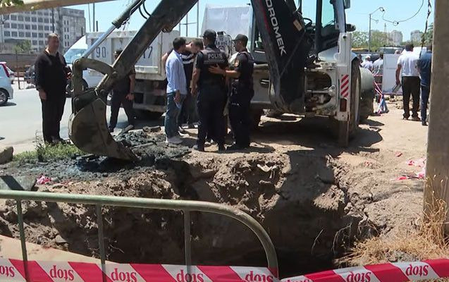 Bakıda kanalizasiyaya düşən gəncin meyiti tapıldı