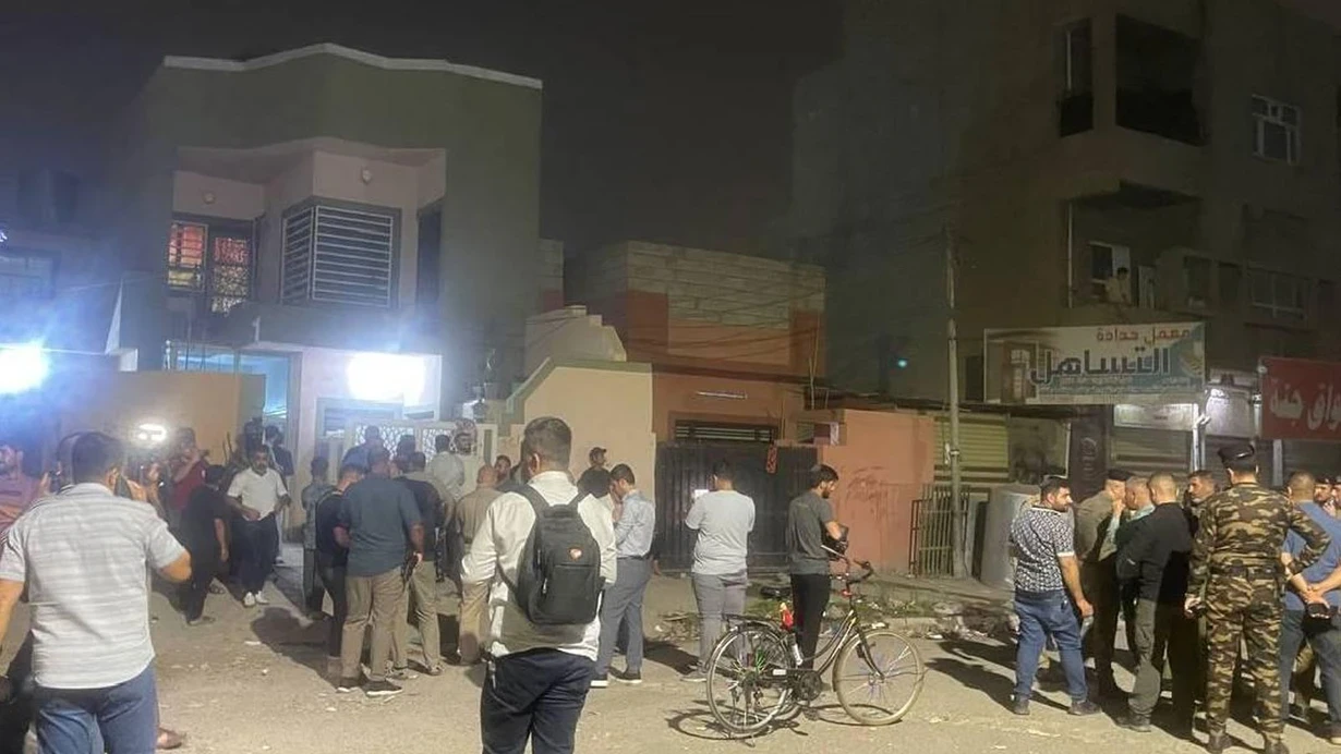 Kərkük hava limanına raket hücumu edildi