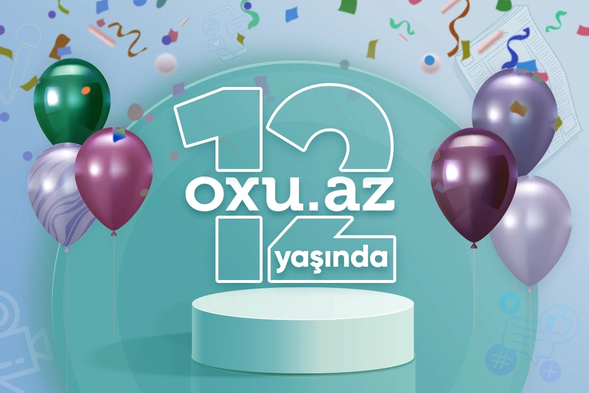 Oxu.Az 12 yaşında!