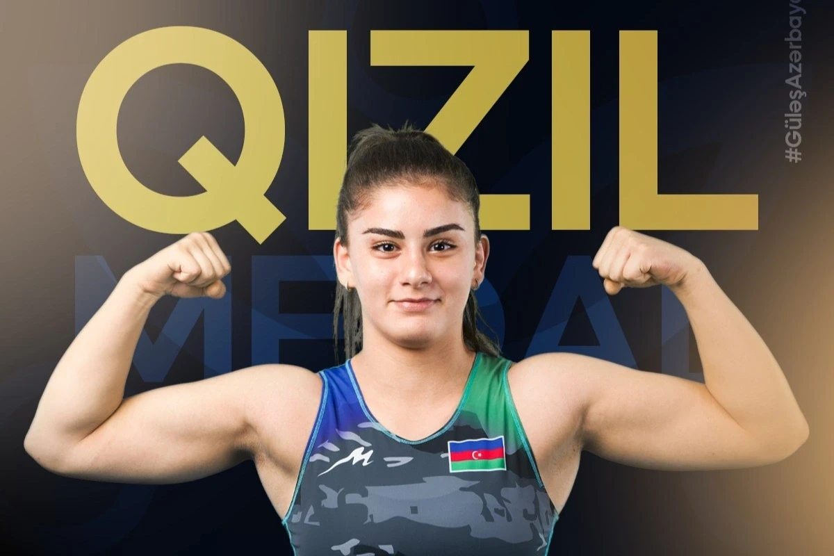 Qadın güləşçimiz qızıl medal qazandı