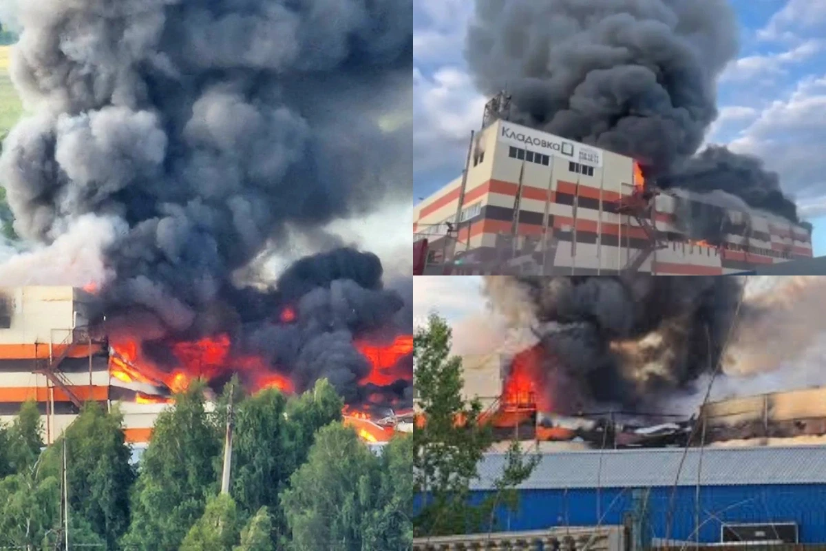 Rusiyada güclü YANĞIN