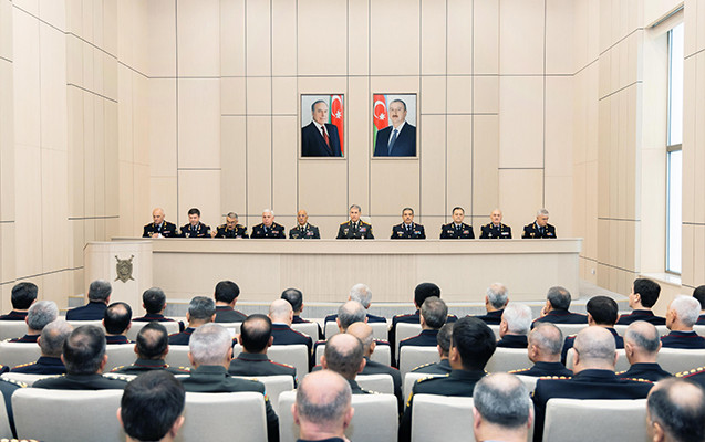 Daxili İşlər Nazirliyində 6 ayın yekunları müzakirə olundu - Foto