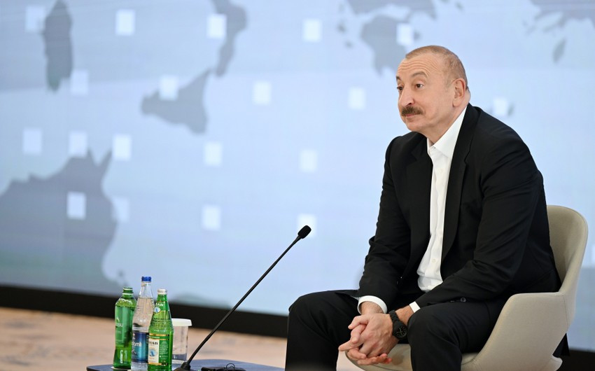\"Süni intellektdən istifadə etmirəm\" - İlham Əliyev