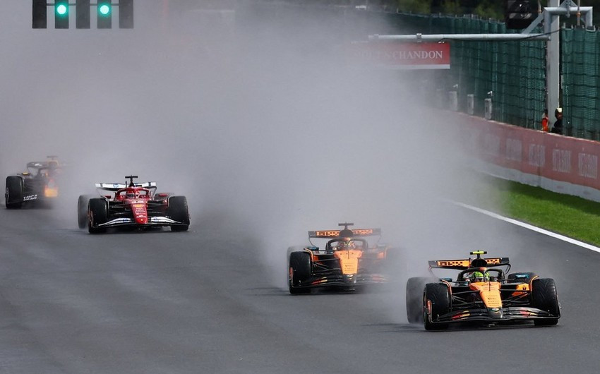 \"Formula 1\" üzrə Belçika Qran-prisinin qalibi bəlli oldu