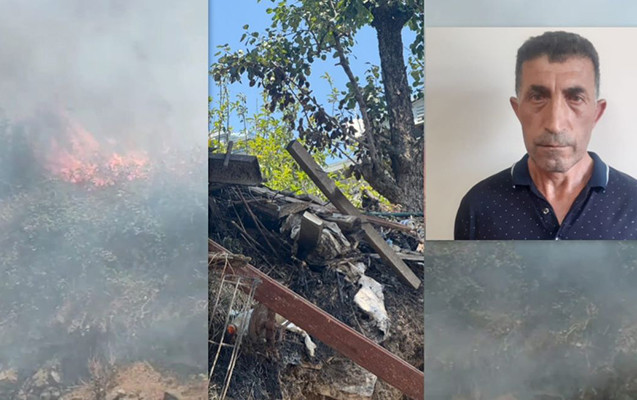 Xankəndi şəhərində yanğın törədən şəxs həbs edildi