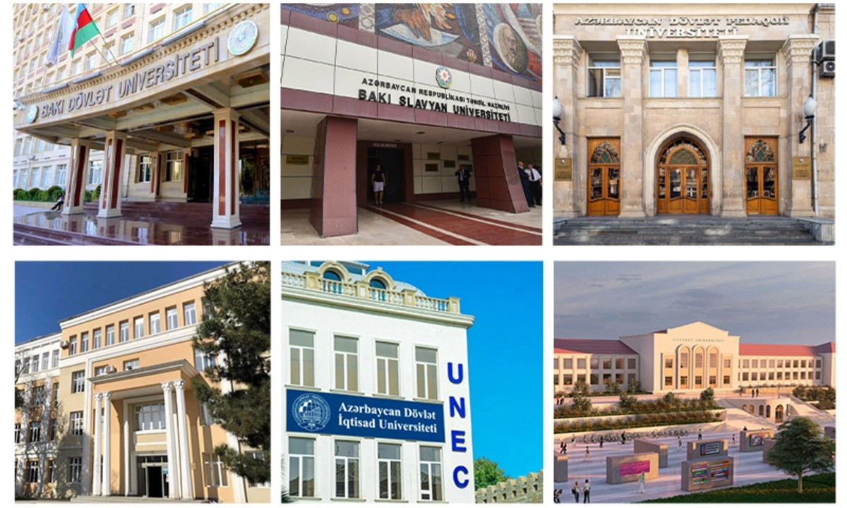 Birinci qrup üzrə universitetlərin təhsil haqları - RƏQƏMLƏR
