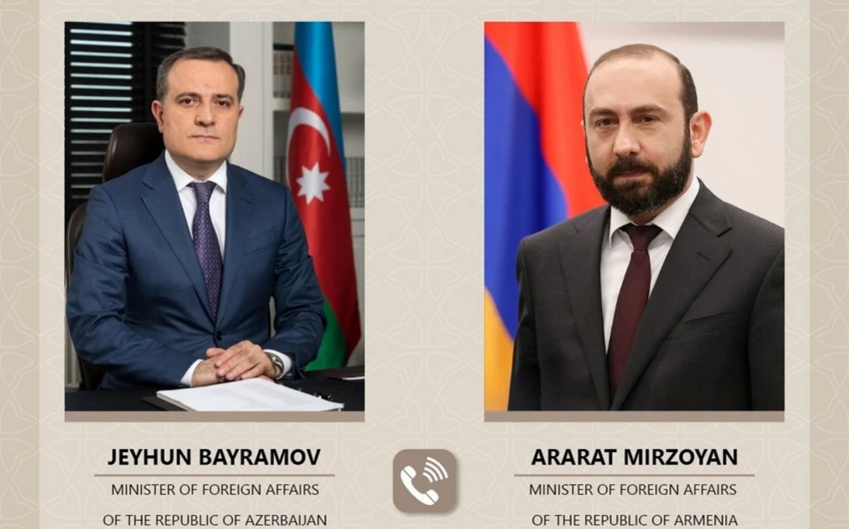 Ceyhun Bayramov Mirzoyanla danışdı
