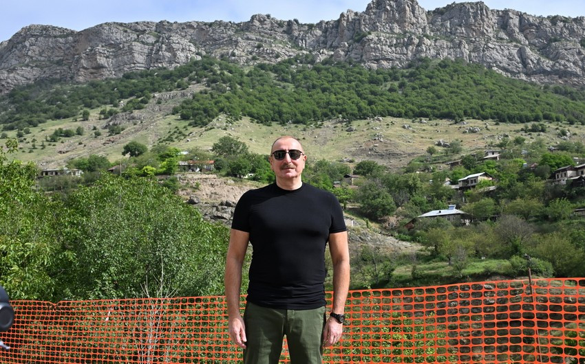 \"Gələn il Kəlbəcər şəhərində gözəl məktəb istifadəyə veriləcək\"