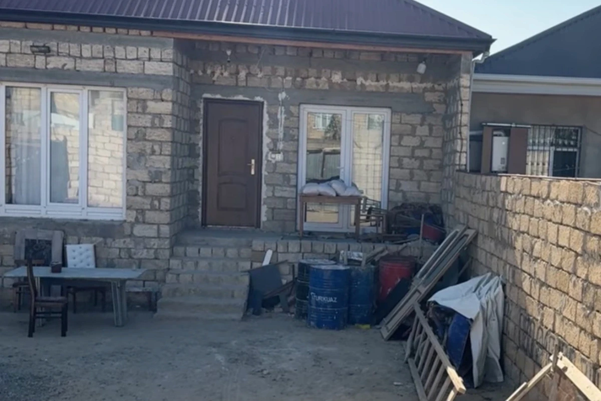 Evində usta işləyən kişini qətlə yetirdi - Qandonduran qətl
