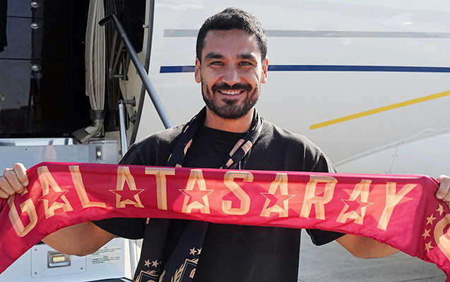 İlkay Gündoğan “Qalatasaray” üçün İstanbulda - FOTO
