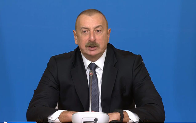 İlham Əliyev Xankəndidə açılışda iştirak etdi