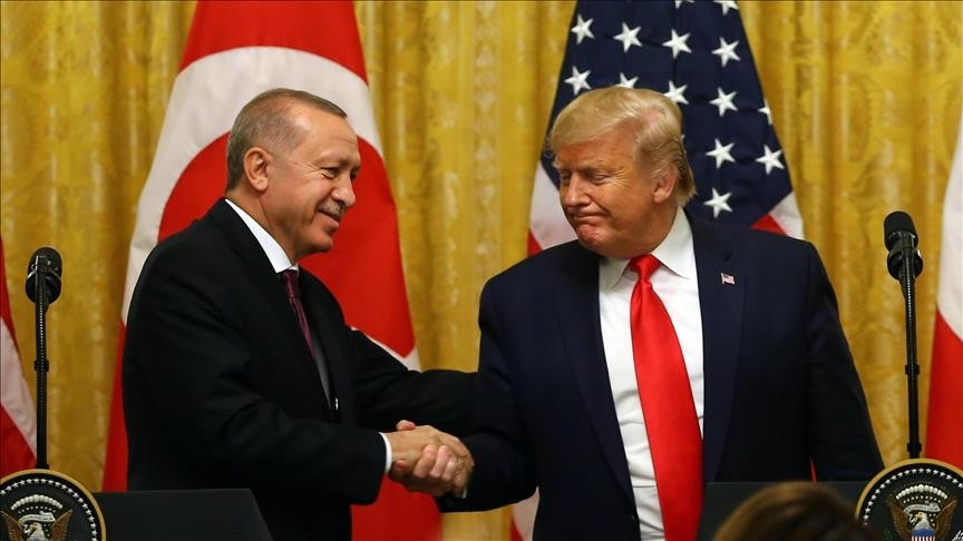 Tramp Ərdoğanla görüşəcək
