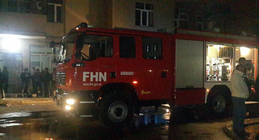 Bakıda məşhur şadlıq sarayında YANĞIN - FOTOLAR
