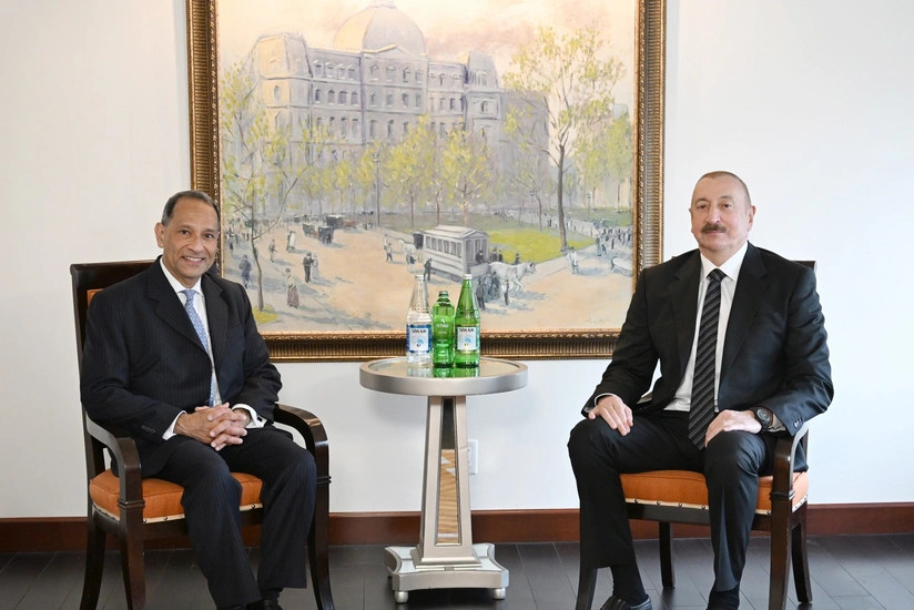 Prezident Nyu-Yorkda görüşlər keçirdi - YENİLƏNİB