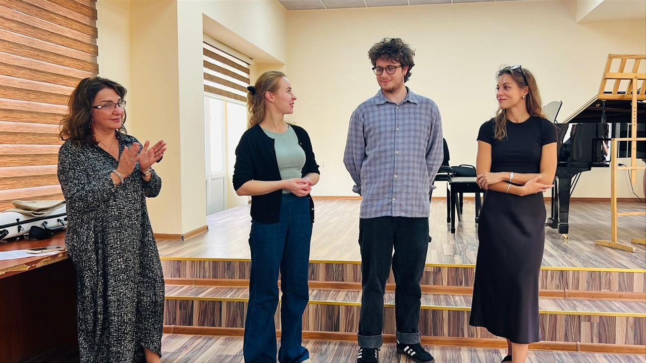 Bakı Musiqi Akademiyasında ustad dərsi təşkil olundu - FOTOLAR